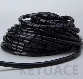 PE Plastic Electrical Wire Spiral Wrapping