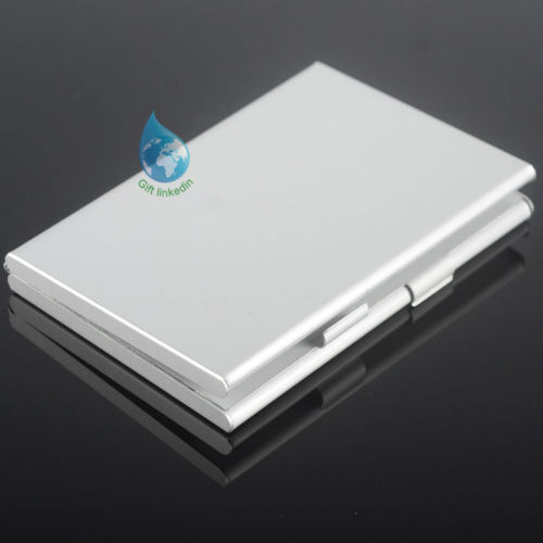 promotional materials aluminium card holder