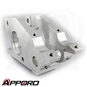 APPORO CNC Customized Aluminum Manufacturing Spring Helix Former Slide Bracket