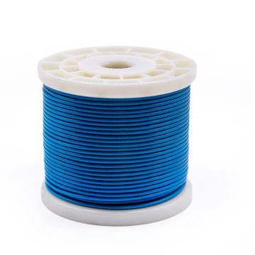 steel wire plastic coated