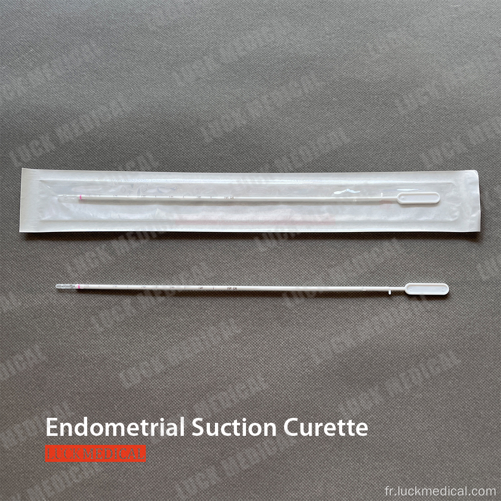 Curette d&#39;aspiration endométriale jetable pour l&#39;endomètre