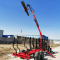 Rotating Wood Log Grapple Wood Grabber car