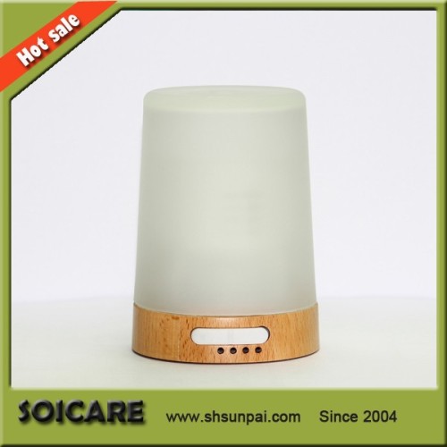 2014 SOICARE New arrivaling real wood&glass aroma rattan reed diffuser