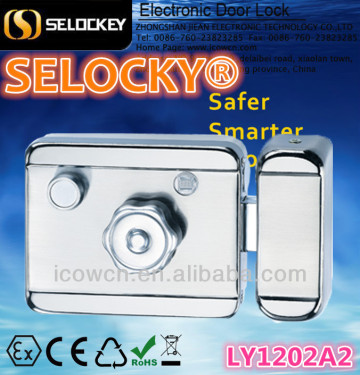 wireless door lock Electric motor lock Power door rim locks