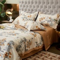 Digital printed washed tencel summer comforter sets