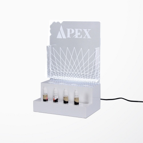 Акрилова підставка для дисплея APEX e-Liquid Juice зі світлодіодом