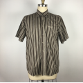 stripe short sleeves Slim Fit Dress casual shirts