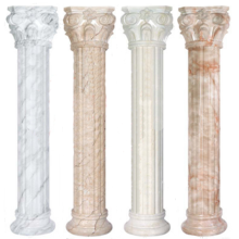 Imitation Marble Pillar Door Cover Decorative Border