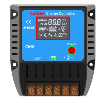 Solar Charge Controller with LCD Display, Solar Controller