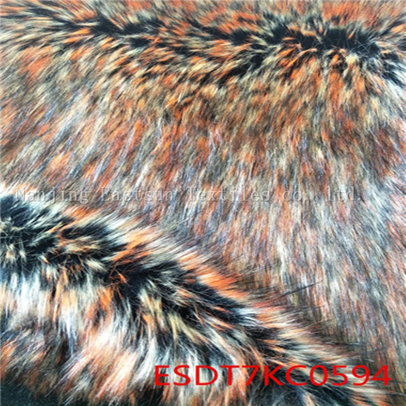 Long Pile Faux Raccoon Fur Esdt18jc0035