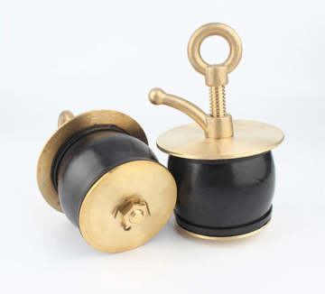 Marine Brass, Stainless Steel Scupper Plug