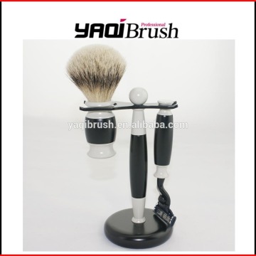 Silvertip badger or high mountain badger shaving brush