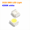 Luz blanca caliente del color 3528 SMD