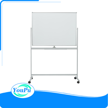 White Board Easel with Stand on Wheels Locking