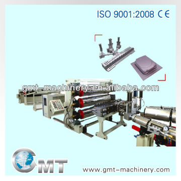 ABS/PMMA sheet extruder