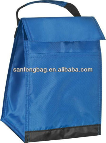 210D polyester cooler bag with carrying strap