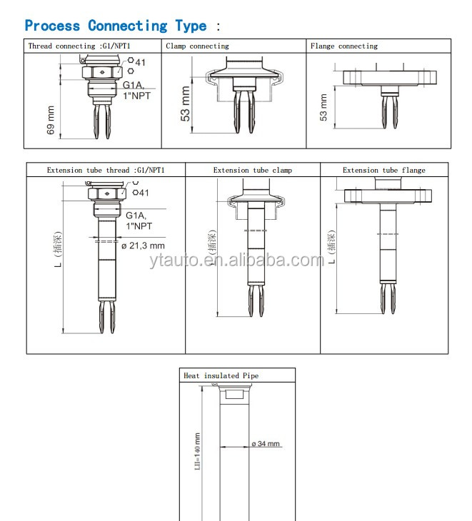 Tuning Fork Level Switch Explosion proof Tuning Fork Limit Switch