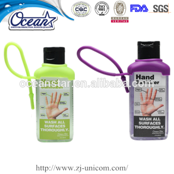 hand sanitizer and silicone hand sanitizer holder