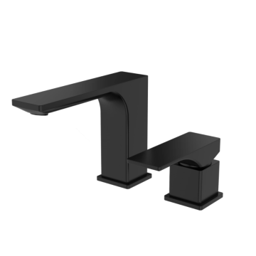 Faucet baskom concealed hitam premium