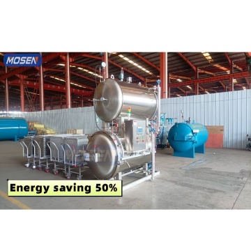 500L Industrial Steam Air Sterilizer Canning Retort Machine