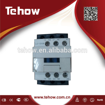 tehow 380/400v SEMKO certified magnetic ac contactor 63a