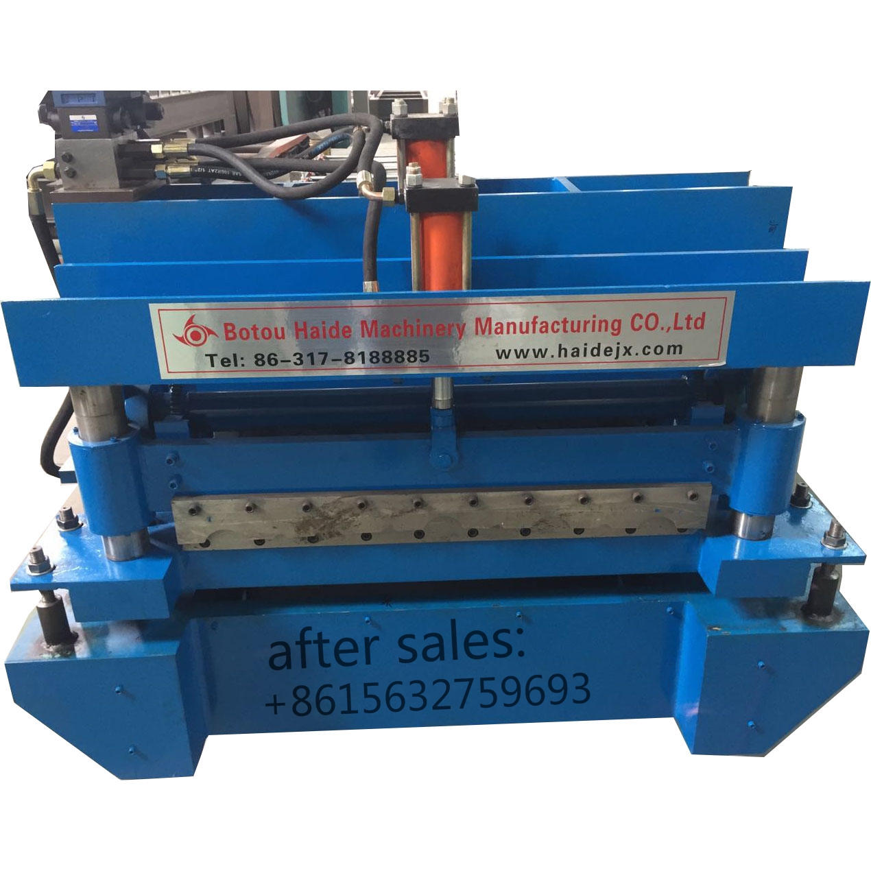 hydraulic decoiler for roll forming machine