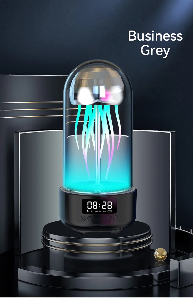 Intelligent Wireless Bluetooth Speaker, Colorful Breathing Light, Portable Intelligent
