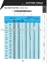 page39--taper drills with ANSI B94.11M standard