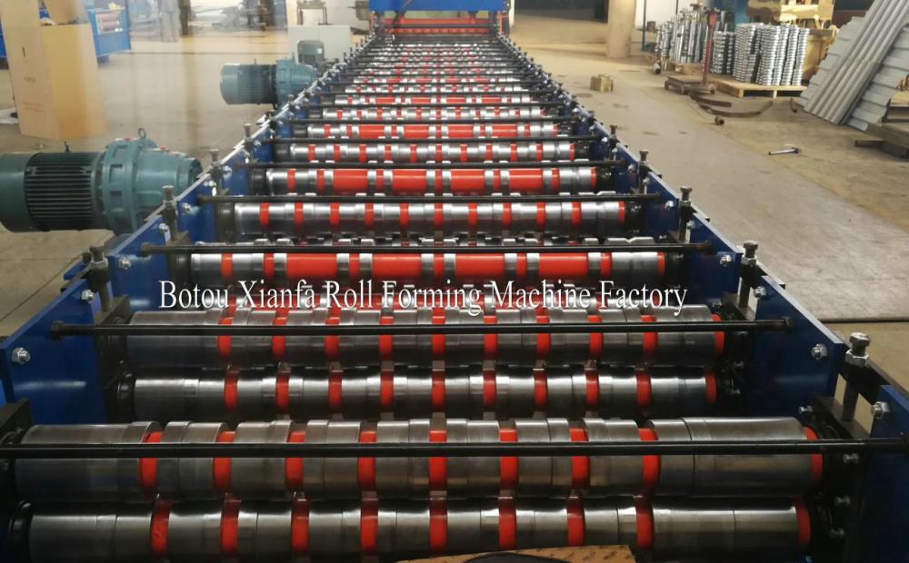 Galvanized Steel Sheet Container Deck Forming Machine