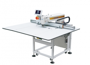 Programmable Intelligent In-line Template Sewing Machine