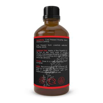 Óleo orgânico do Rosehip para o OEM da aromaterapia da massagem dado boas-vindas