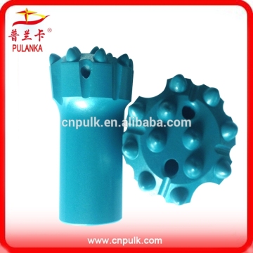76T38 flat face thread button bit for quarrying