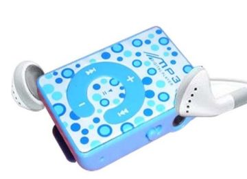 Colourful Cute Portable Usb Music Player , Custom Mp3 Player Without Lcd