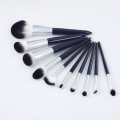 2021 Atacado 10 pcs Profissional Maquiagem Brush Kit personalizado logotipo privado