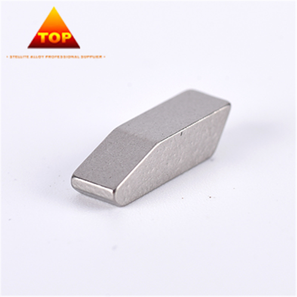 Customized Different Shape Stellite CoCrW Cobalt Based Alloy saw tips