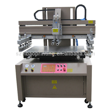 Acrylic sheet flat bed screen printing machine