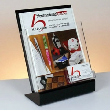 Clear document tray,acrylic document display stand