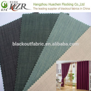 High Quality fr and blackout fabric for curtain with waterproof