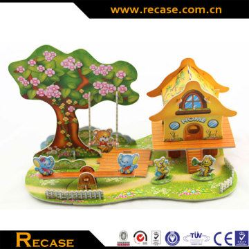 Made in China good quality EVA puzzle/3d EVA puzzle/diy 3d puzzle