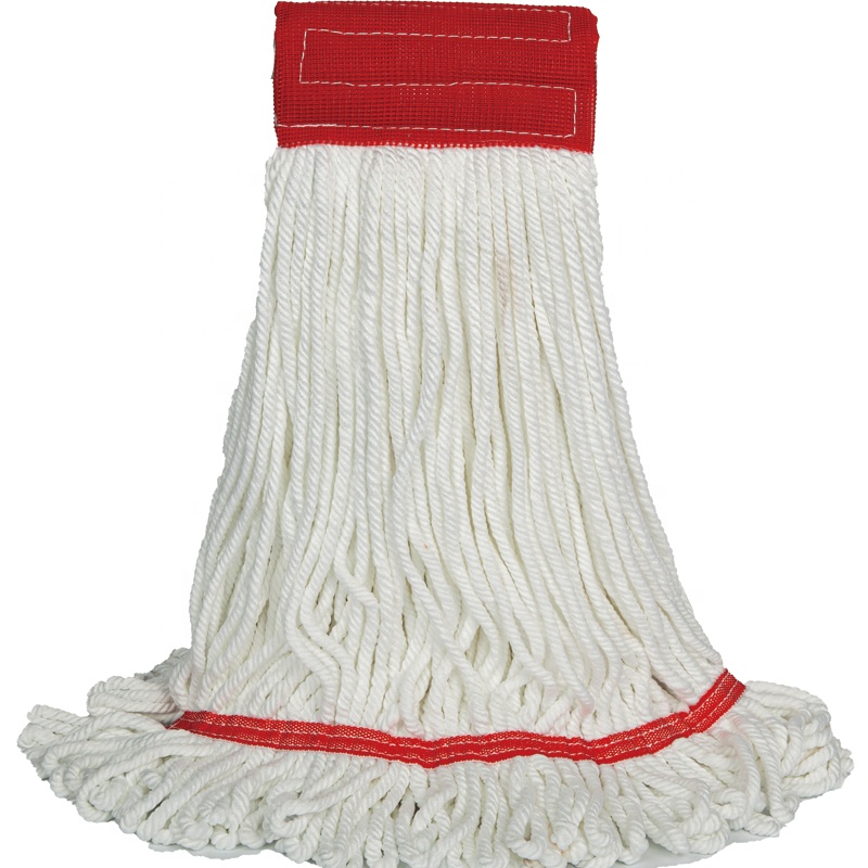 Microfiber Medium Loop End Red Band Mop