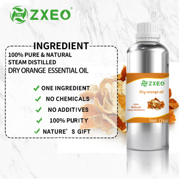 100% Pure dry Orange Essential Oil Organic cosmetic Grade Tangerine Peel Mandarin Oil use for Body Massage Oil