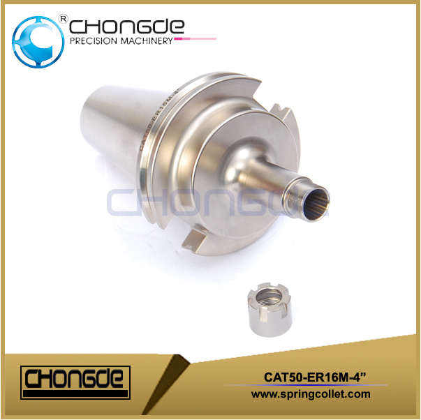 CAT50-ER16M-4 &quot;حامل أداة آلة كوليت تشاك CNC