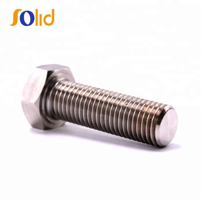 Hexagonal Head Cap Screw Galvanized Hex Bolts Series