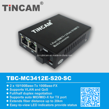 10/100m Ethernet Media Converter Rj-45