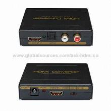 HDMI to HDMI Audio Extractor (SPDIF + L/R), 3D and 1,080P, OEM/ODM Orders Accepted