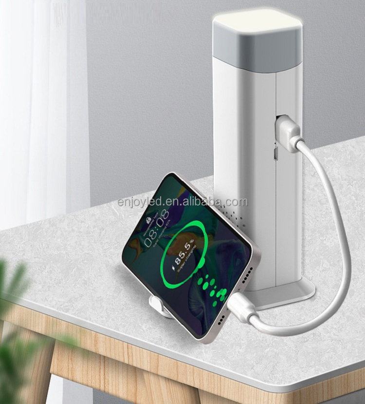 Multi function led touch table light Camping light atmosphere lamp home desk lamp super long life rechargeable camping light