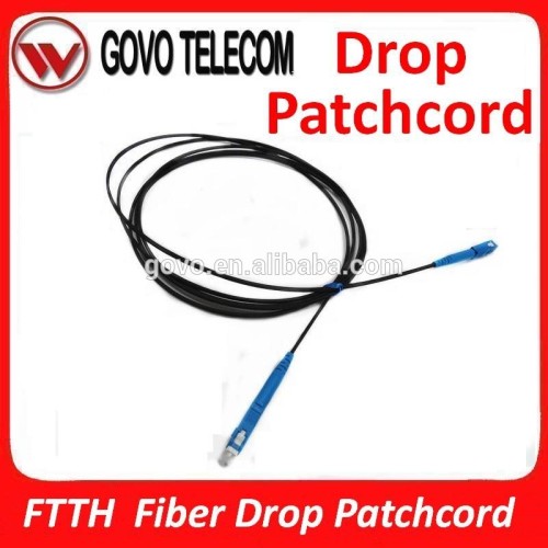 SC FTTH Fiber Optic Drop Cable Patchcord