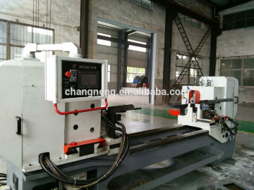 Horizontal shaft groove both ends milling machine