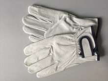 AB/BC pig leather glove driver safety glove with velcro