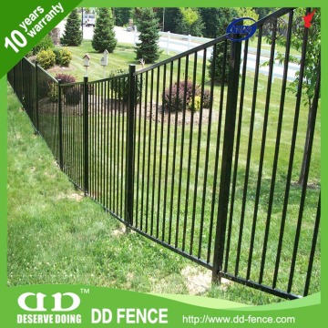 Fence Galvanized Steel / Prefab Iron Railings / Metal Security Gates